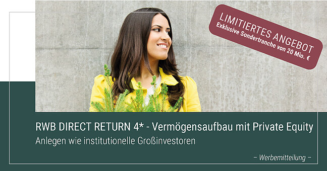 Neuer Private-Equity-Dachfonds RWB Direct Return 4 startet