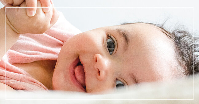 Lachendes Baby