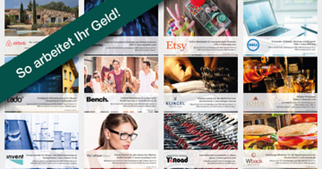Unternehmensbilder in Collage
