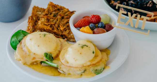 hochwertiges Essen einer Restaurantkette