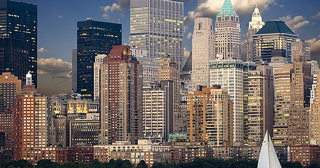 Skyline von New York